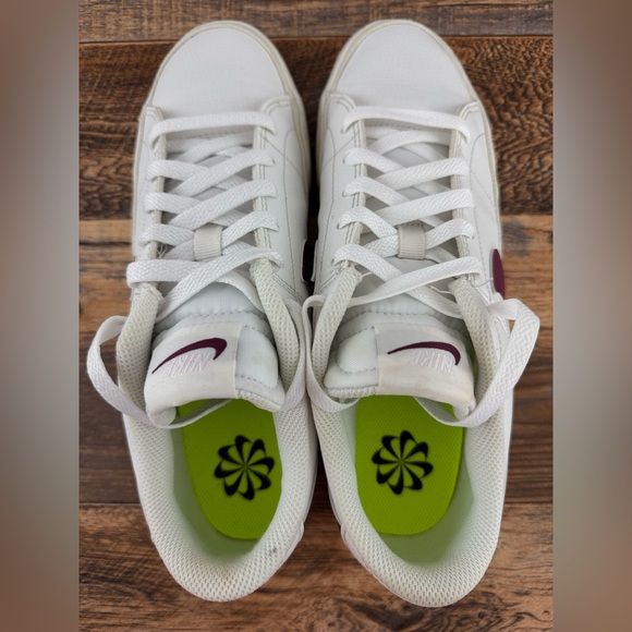 Nike Women's Court Legacy Next Nature White Rosewood Sail, US Size 9.5 - Picture 6 of 11